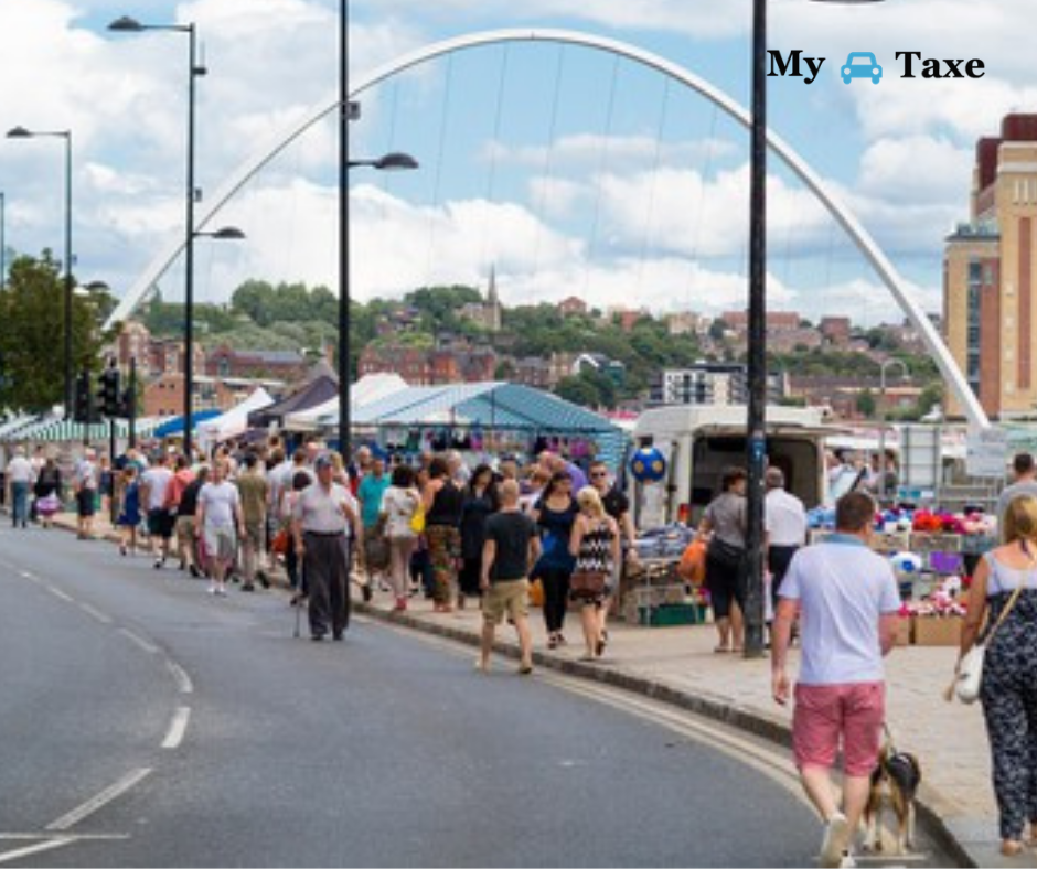 Lowest fare taxi and minicabs from Newcastle upon Tyne to All Towns in UK